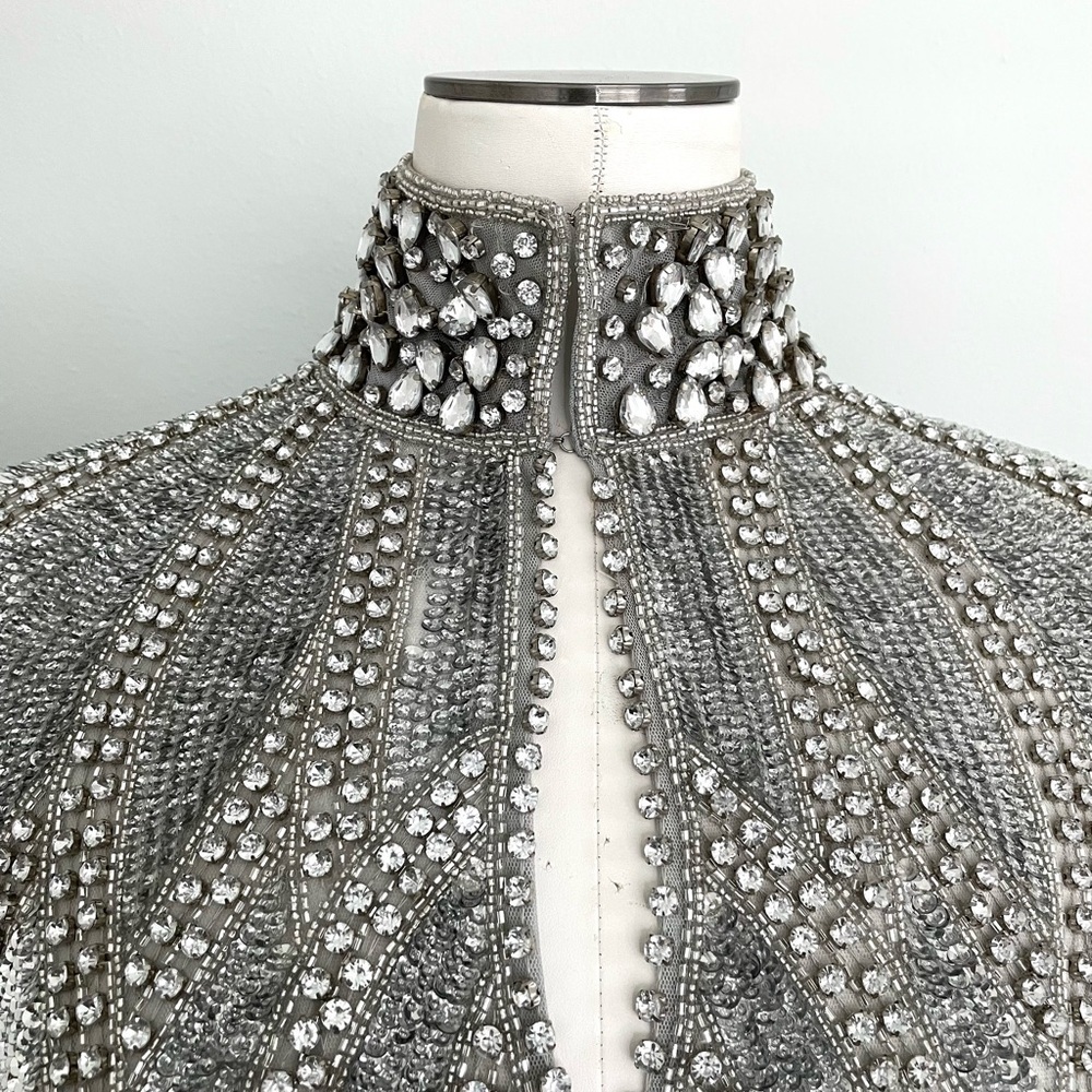 Silver Crystal Cape - Picture 5 of 7